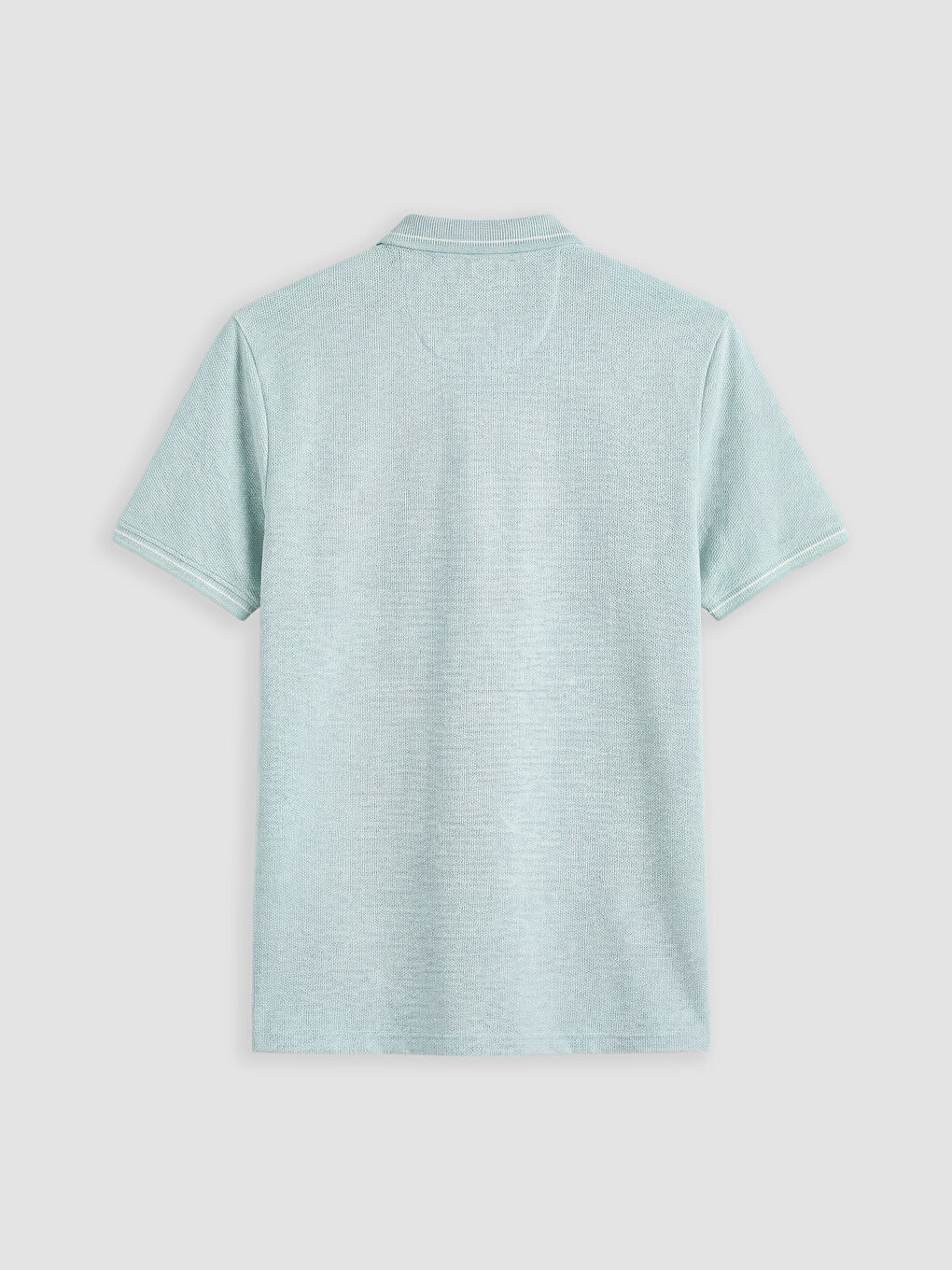 Yeşil Polo Yaka Erkek Tişört-1