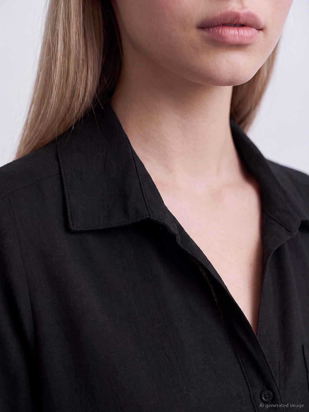 Chemise Femme Dobby-2
