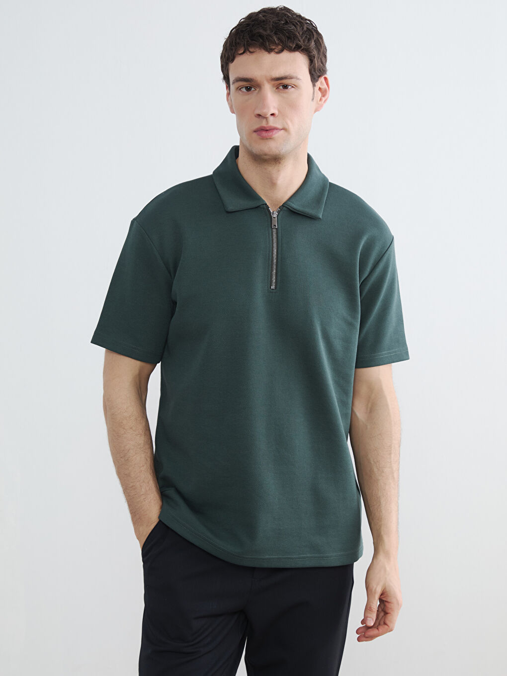 Polo Collar Men's T-Shirt