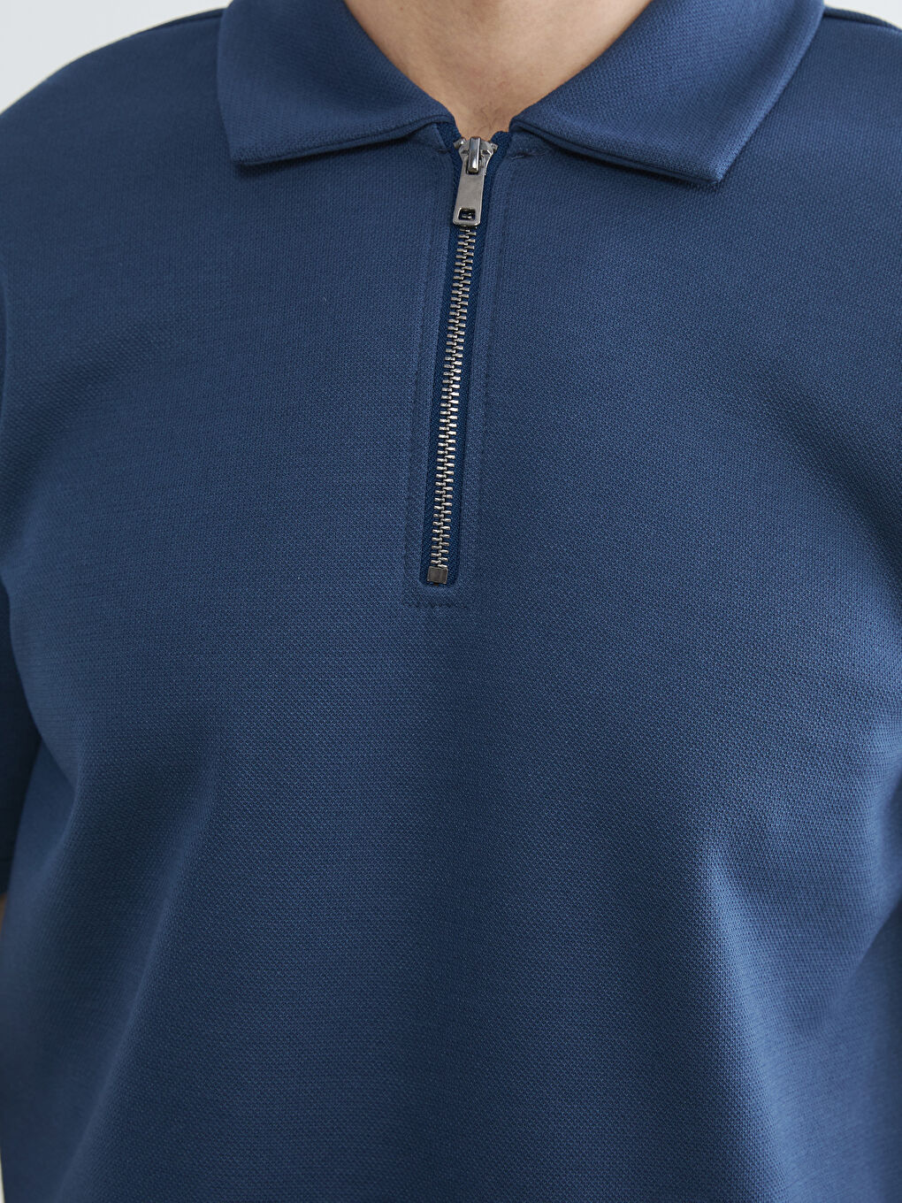 Polo Collar Men's T-Shirt-2