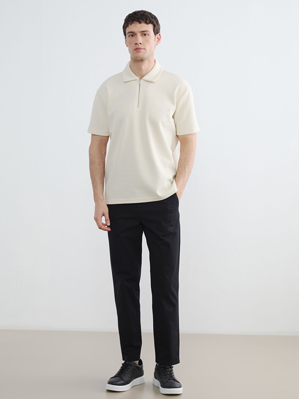 تي شيرت رجالي بياقة بولو-1