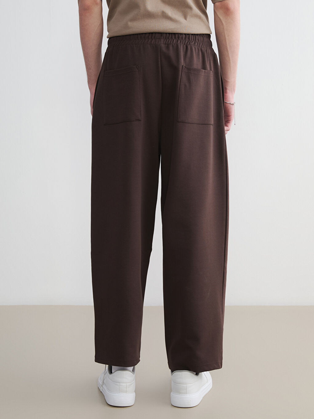 Ерлер қоңыр Жайлы спорт шалбар-3