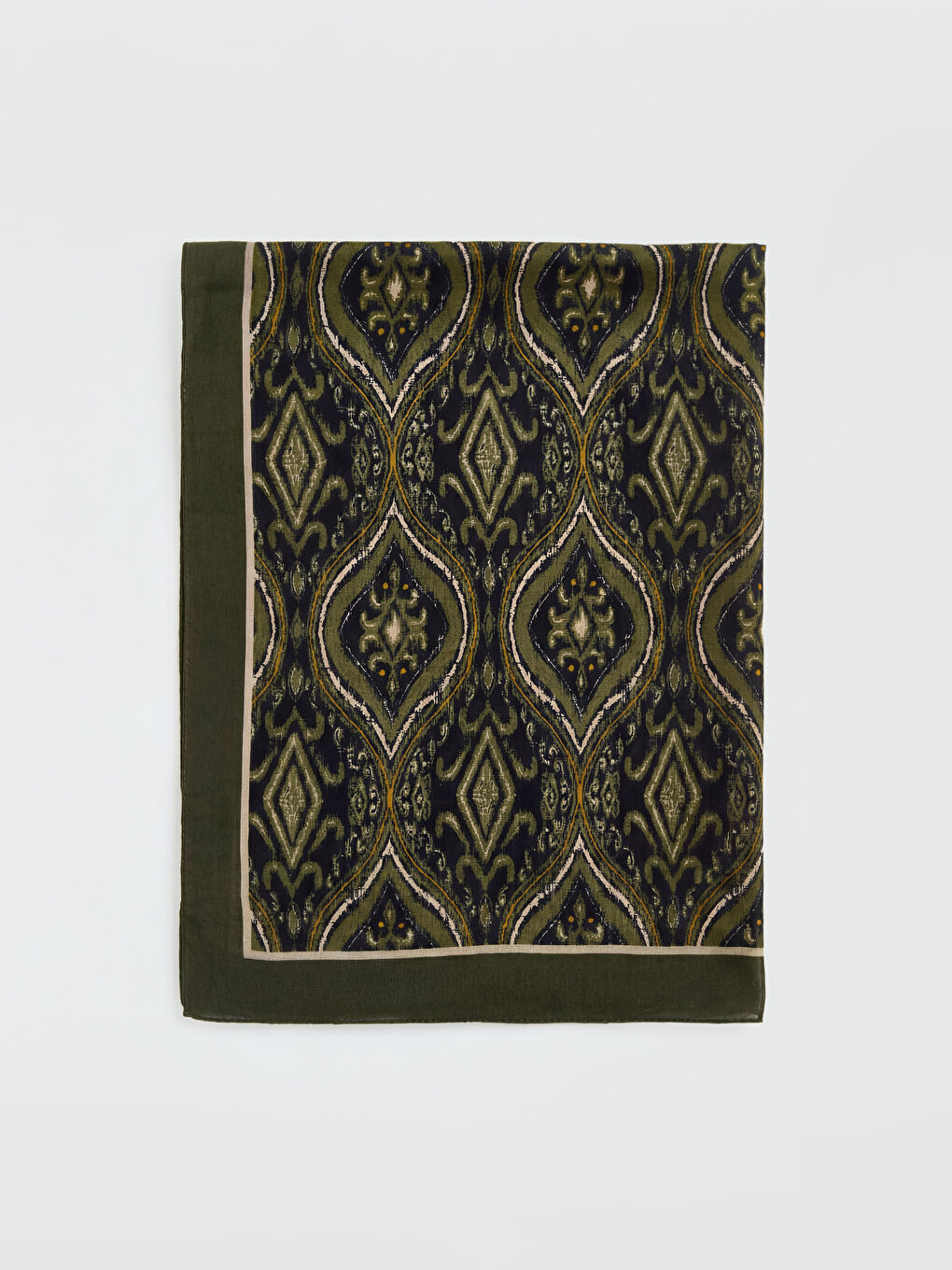 Karışık Desenli Kadın Şal-1