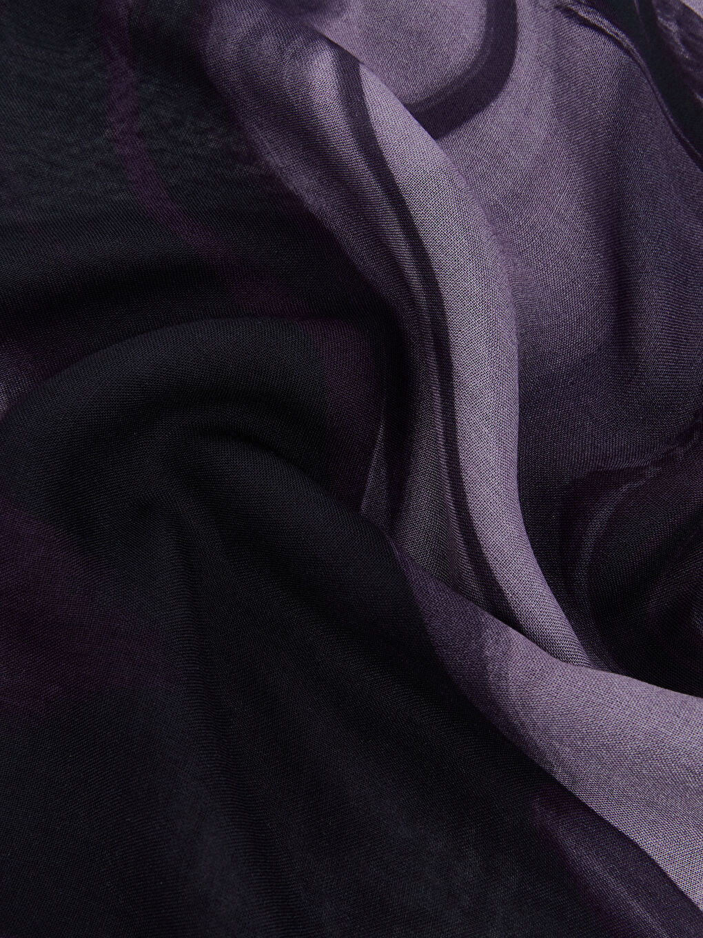 Mor Desenli Kadın Şal-2