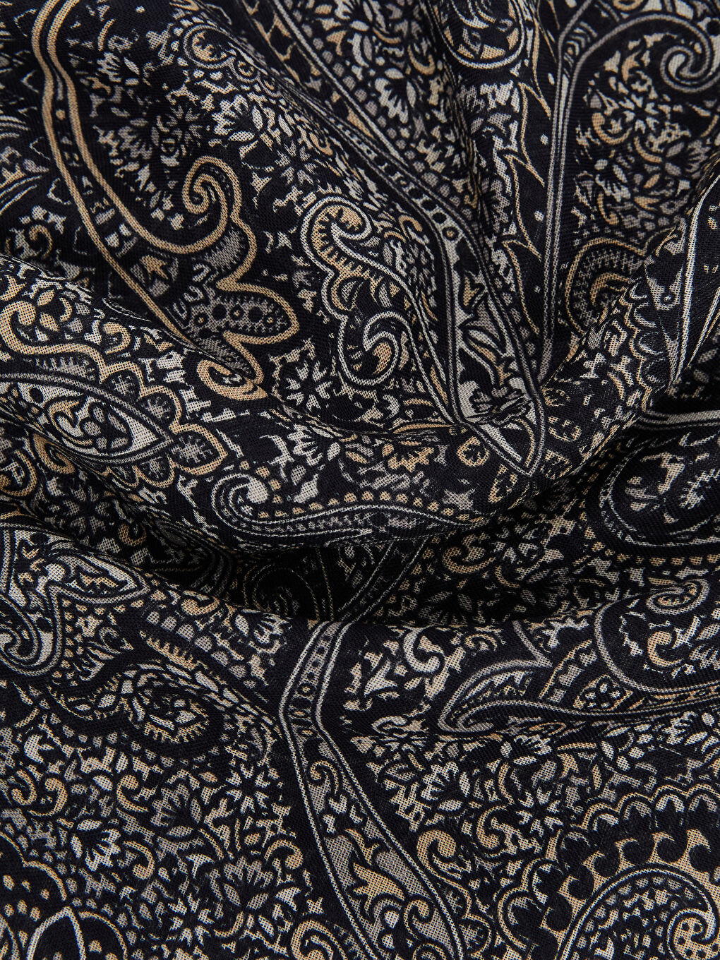 Karışık Desenli Kadın Şal -2