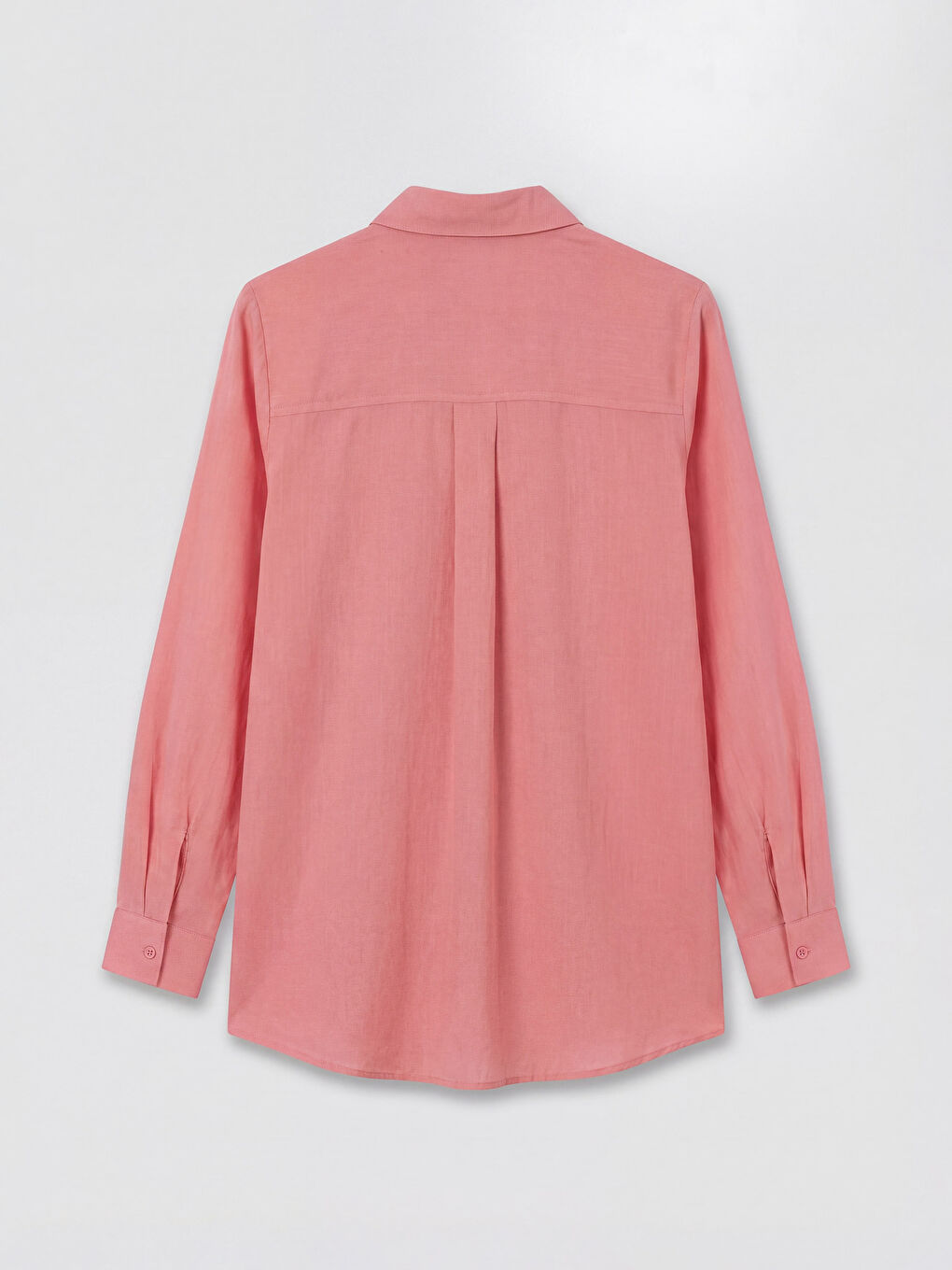 Pembe Kadın Gömlek Tunik-1