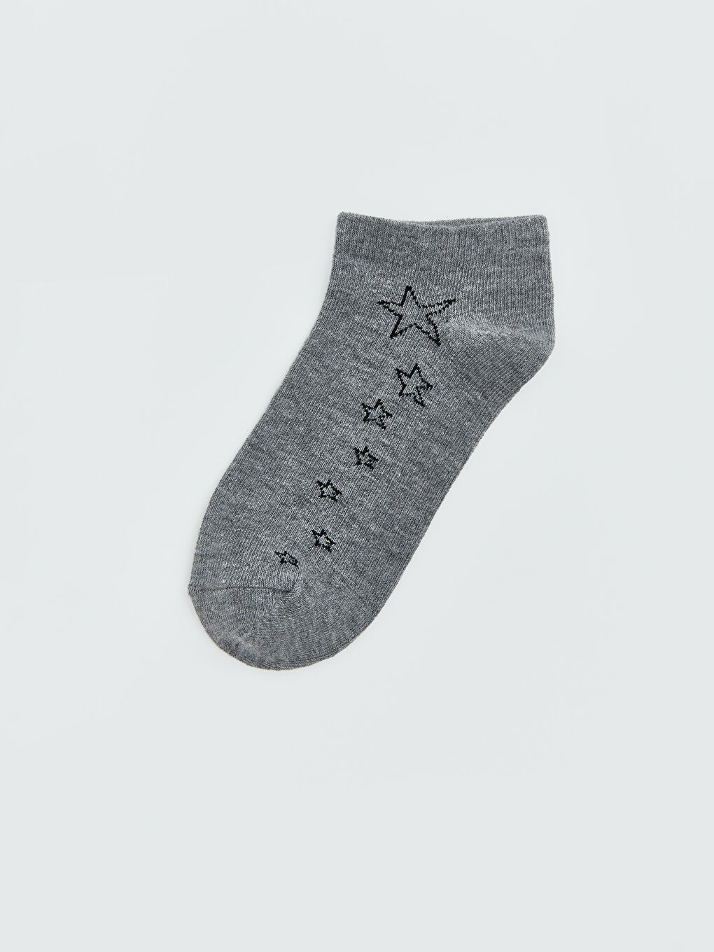 Pembe Desenli Kız Çocuk Patik Çorap 7'li-2