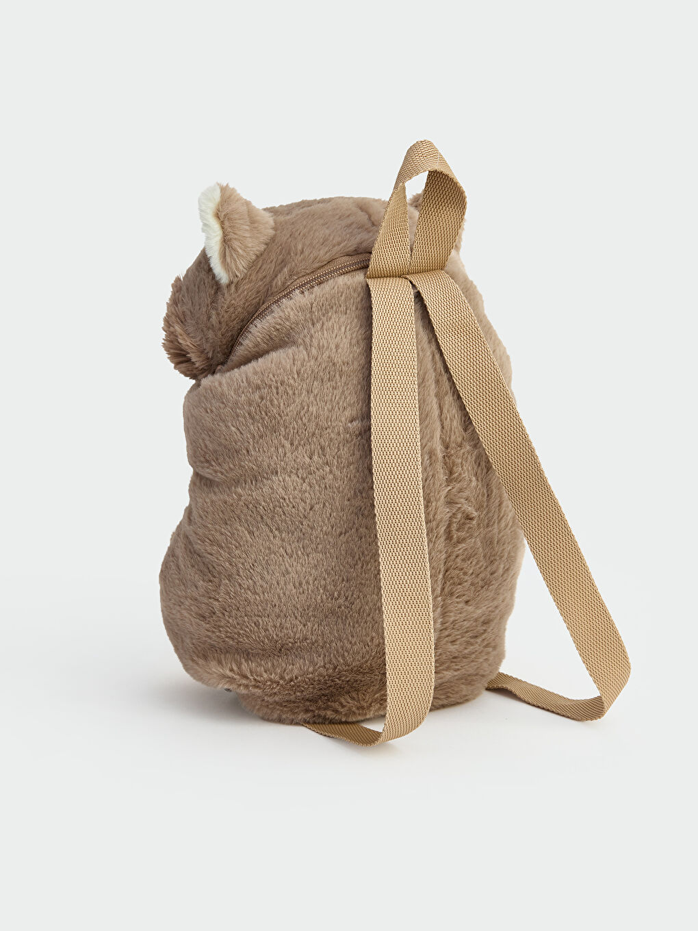 Kahverengi Hayvan Figürlü Kız Çocuk Sırt Çantası-2