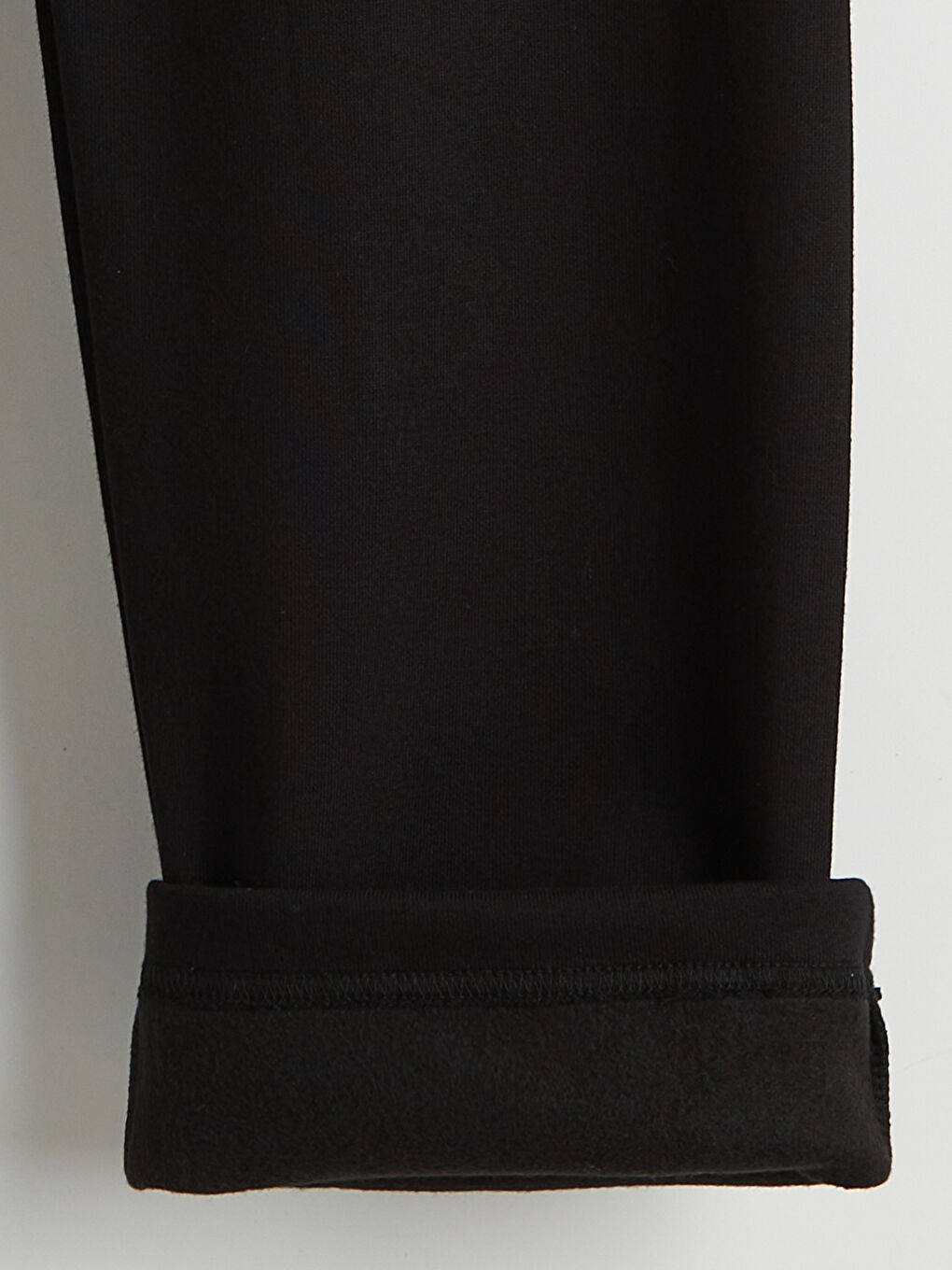 Siyah Standart Kalıp Erkek Eşofman Altı-2