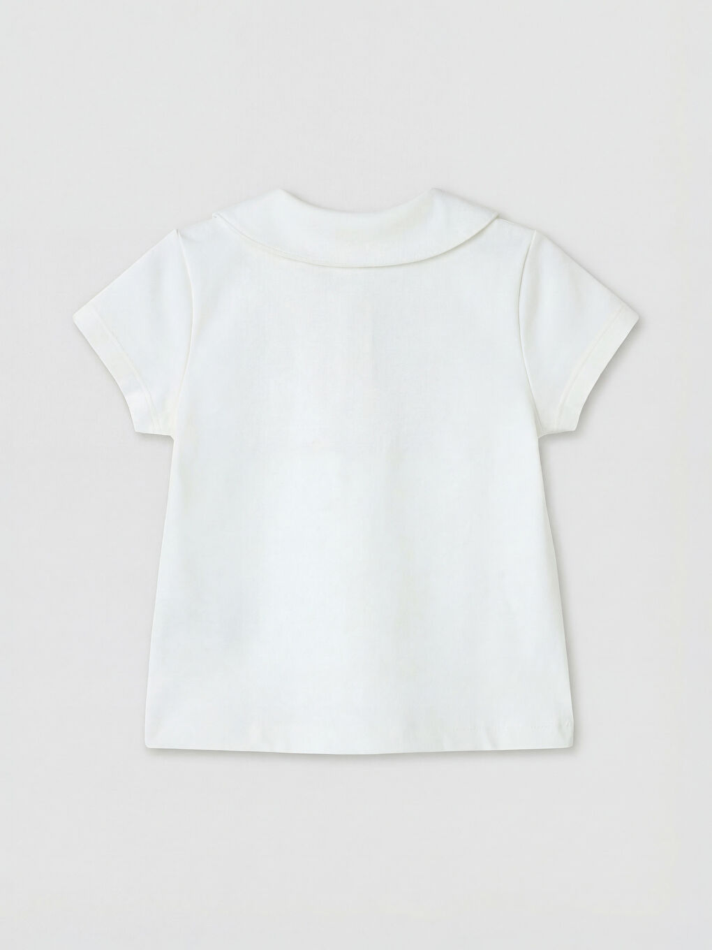 Mavi Kız Bebek Salopet Elbise ve Tişört-3