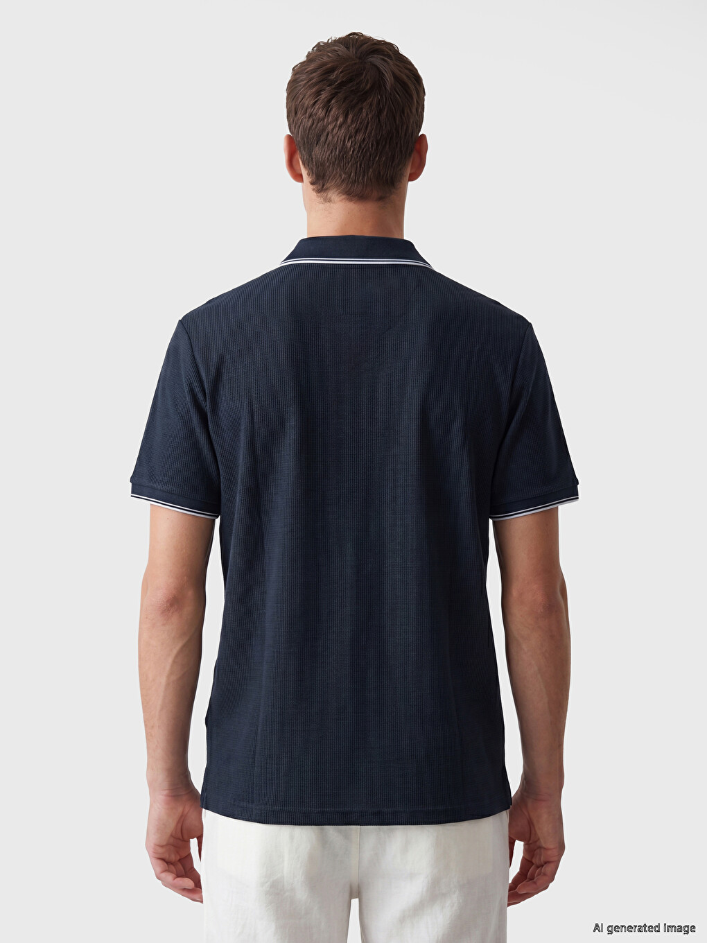 T-shirt Marine Homme-3