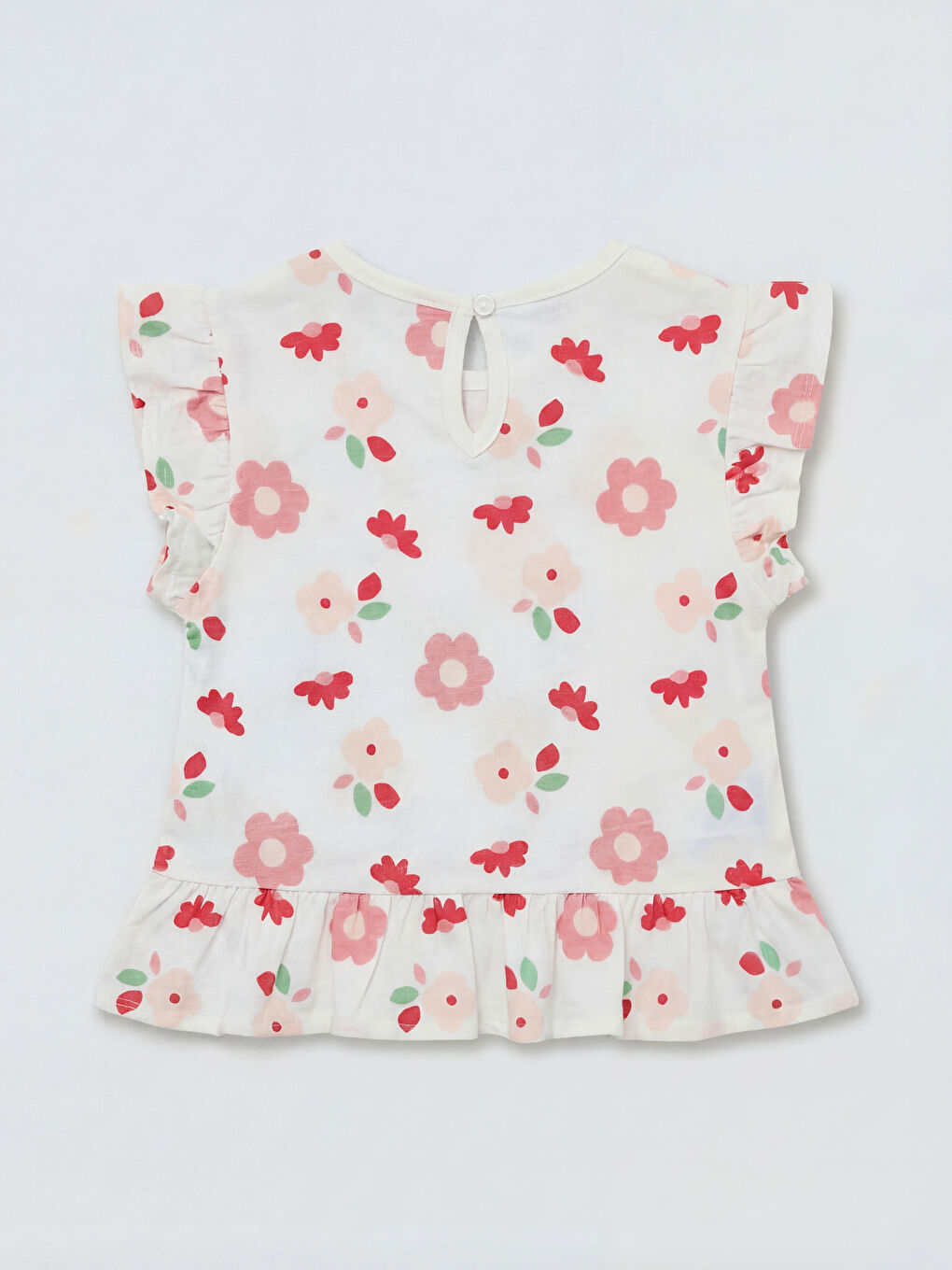 Floral Print Baby Girls' T-Shirt and Leggings Set-2