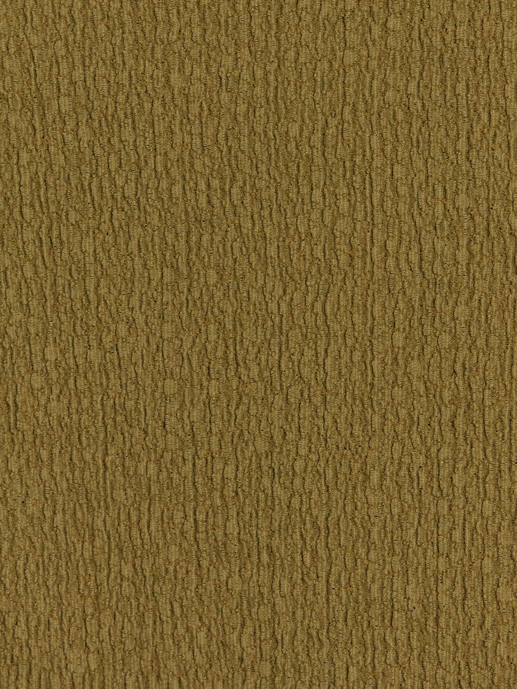 Haki Bisiklet Yaka Büzgülü Bluz-2