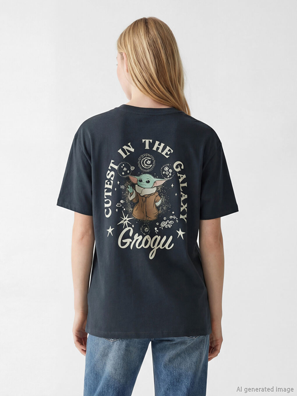 The Mandalorian Printed Women's T-Shirt-3