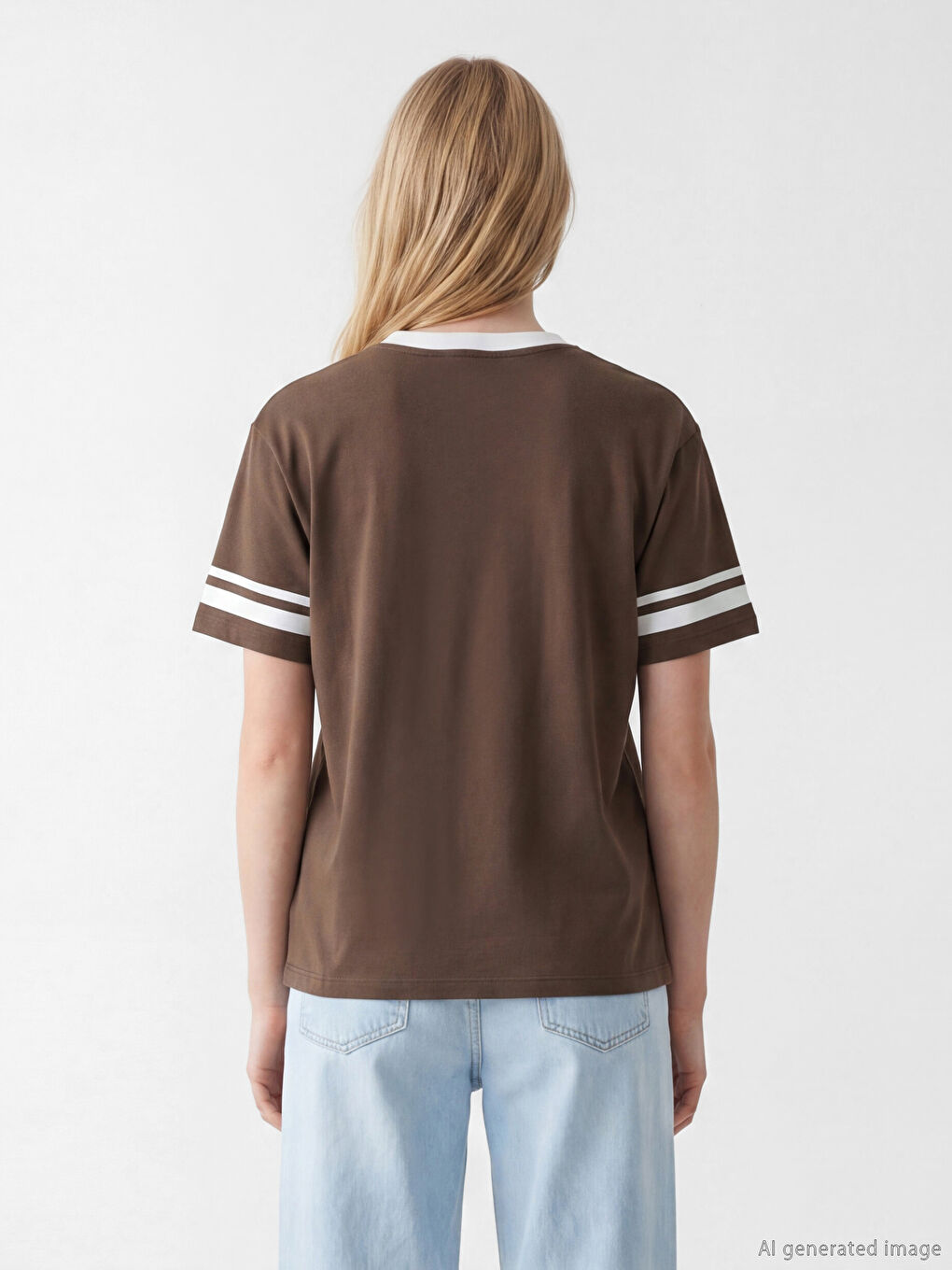 V Neck The Mandalorian Printed Women's T-Shirt-3