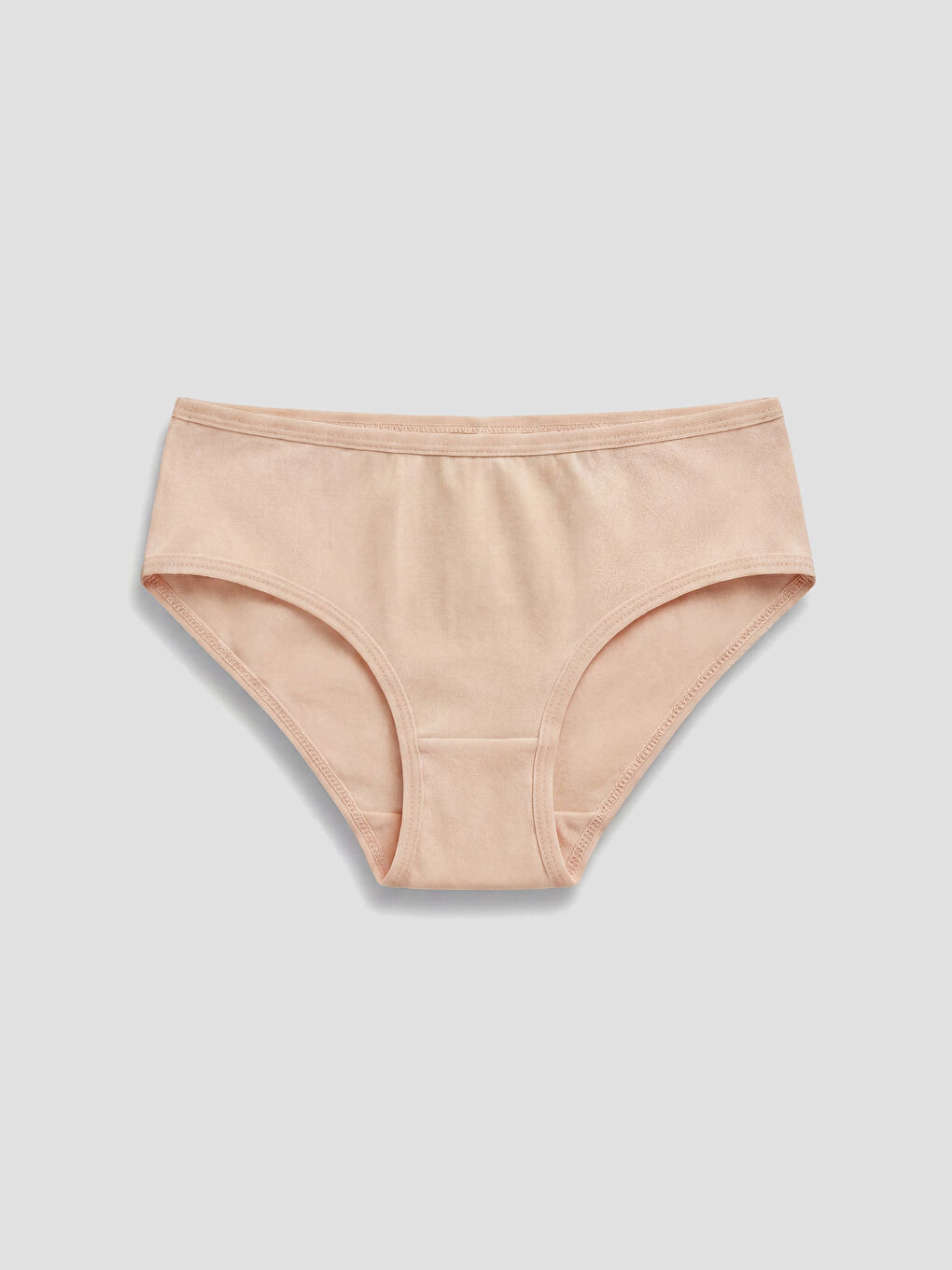 Ekru Çiçekli Kız Çocuk Külot 3'lü-2