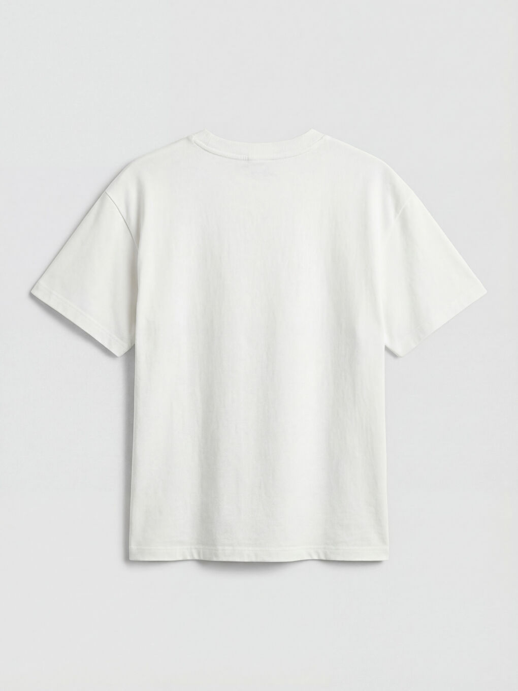 Crew Neck Boys' Knitted T-Shirt-1