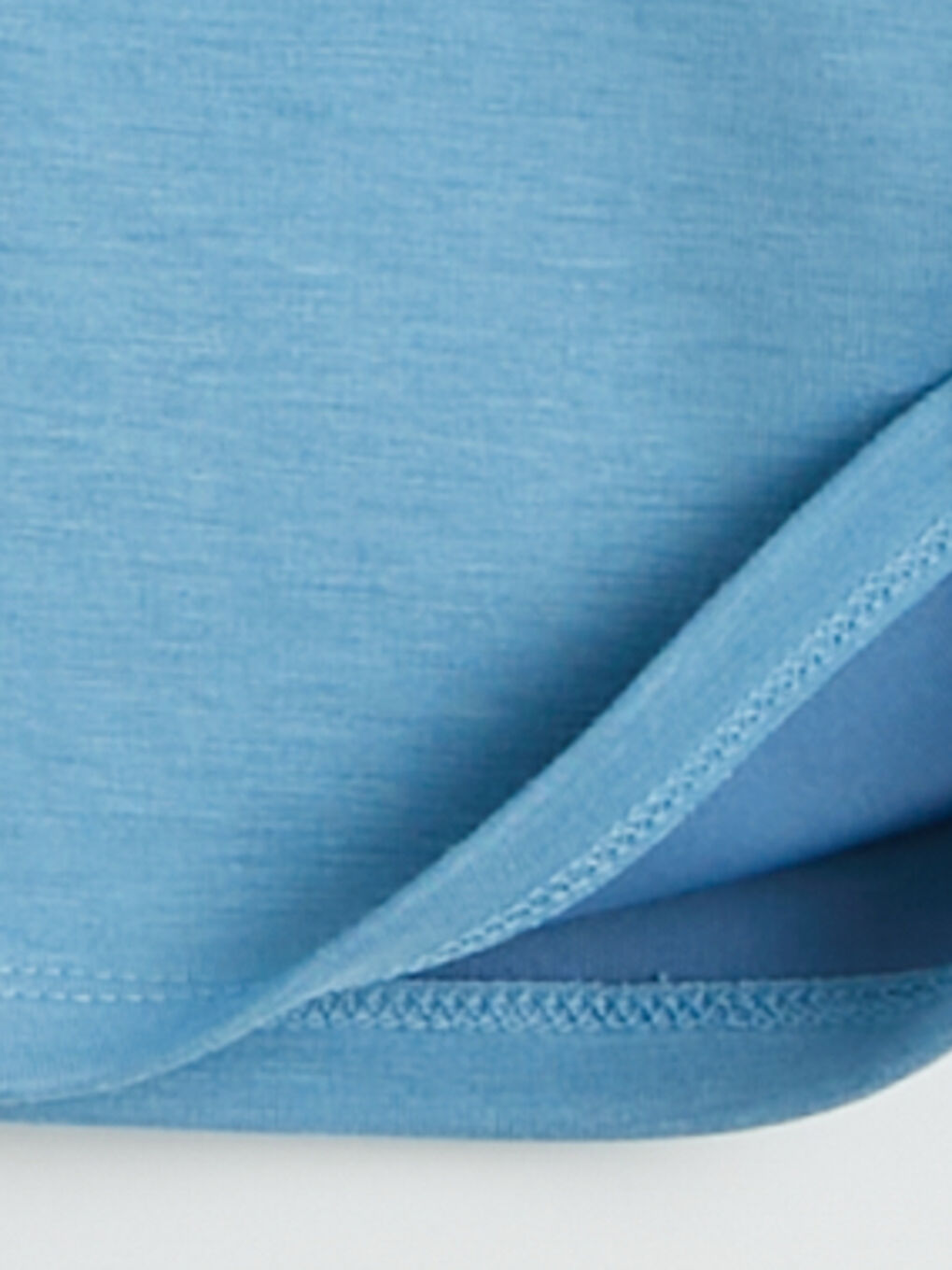 Mavi Bisiklet Yaka Baskılı Erkek Çocuk Tişört-1