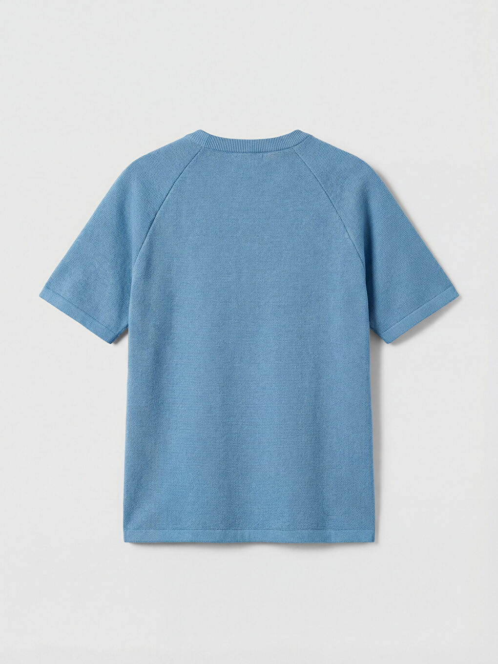 Mavi Bisiklet Yaka Baskılı Erkek Çocuk Tişört-2