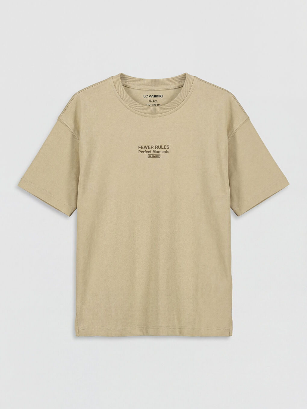 T-shirt à col rond imprimé garçon