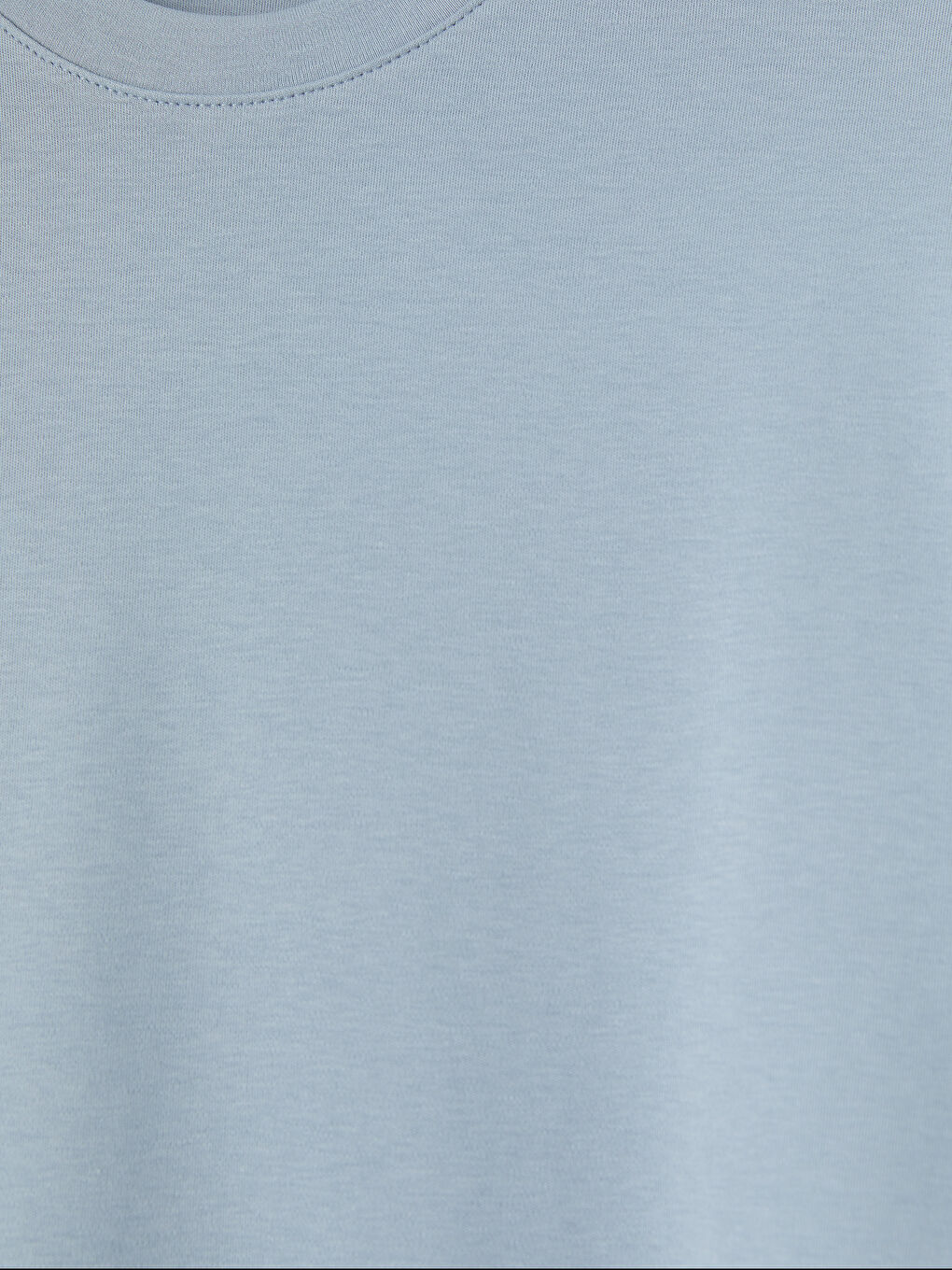 Mavi Relaxed Fit  Bisiklet Yaka Erkek Tişört-2