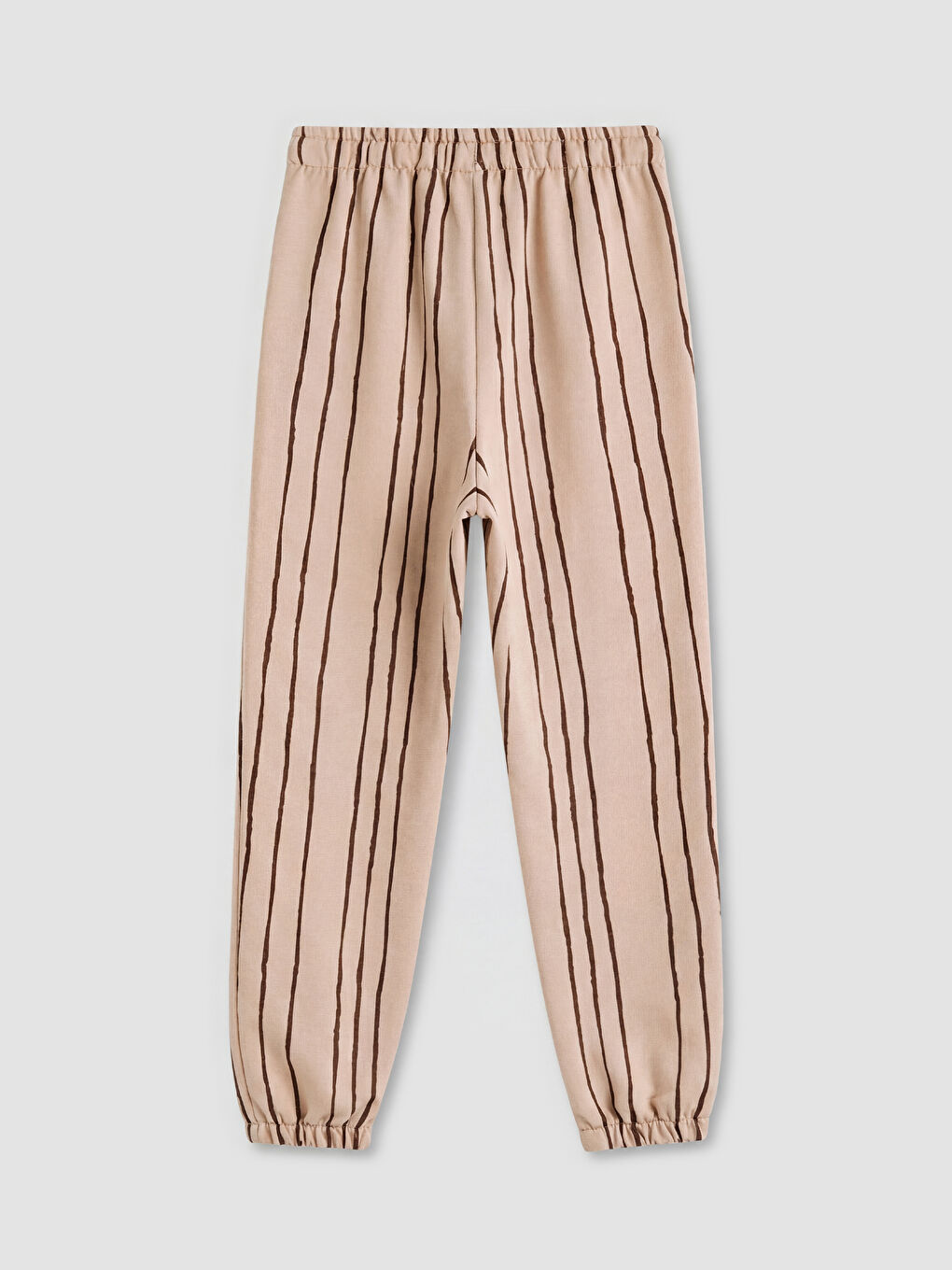 Kahverengi Çizgili Erkek Çocuk Jogger Eşofman Altı-1
