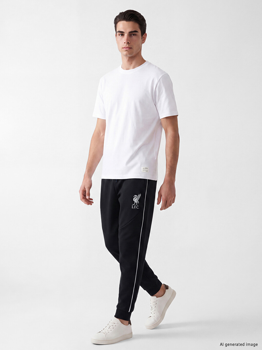 Slim Fit Liverpool Printed Men's Jogger Sweatpants-1