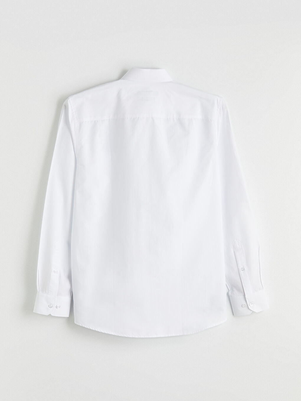 Beyaz Regular Fit Erkek Gömlek-2