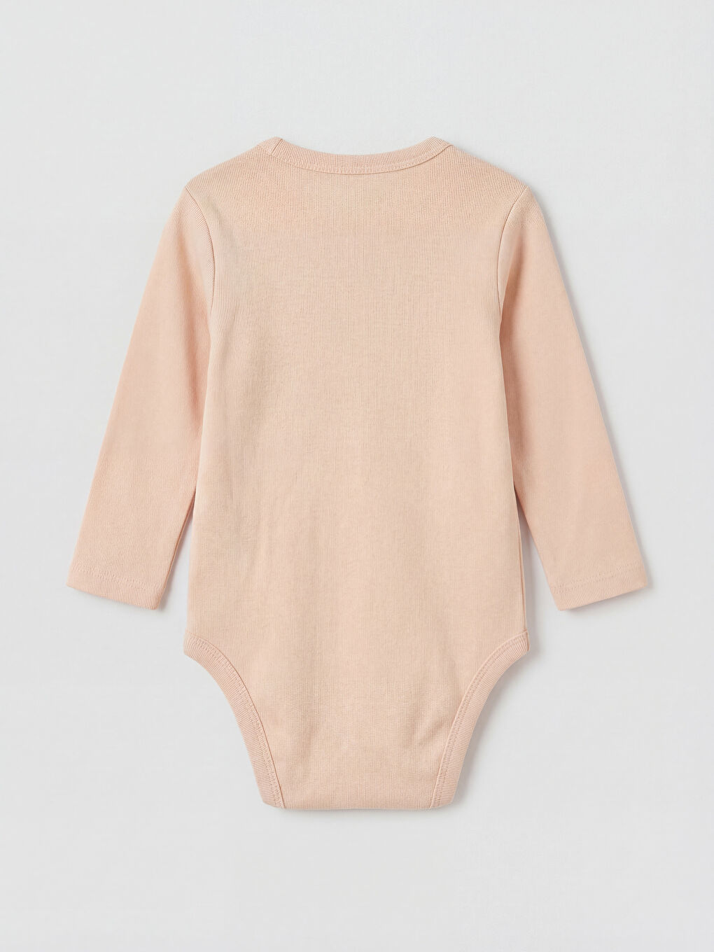 Ekru Erkek Bebek Çıtçıtlı Body 2'li-2