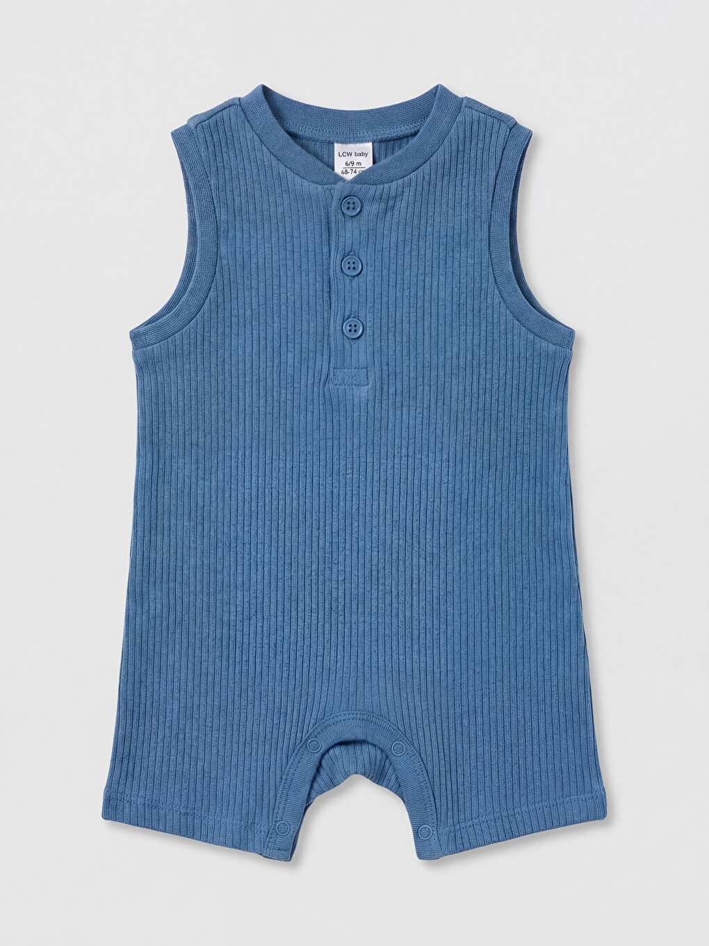 Crew Neck Baby Boys' 2 Pack Jumpsuit Set-3