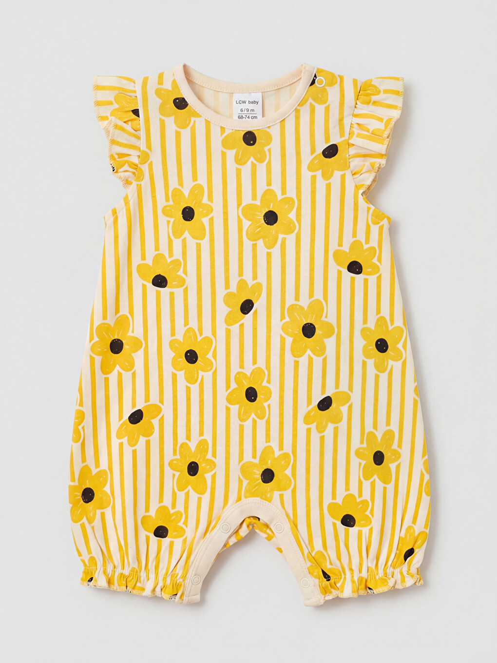 Floral Baby Girls' Jersey Jumpsuit 2 Pack-3