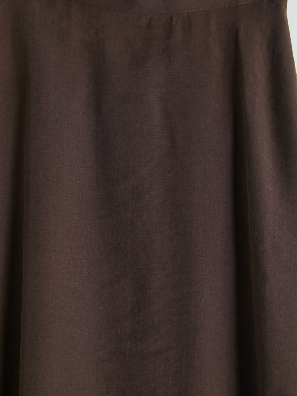 Antrasit Yüksek Bel A Kesim Kloş Etek-6