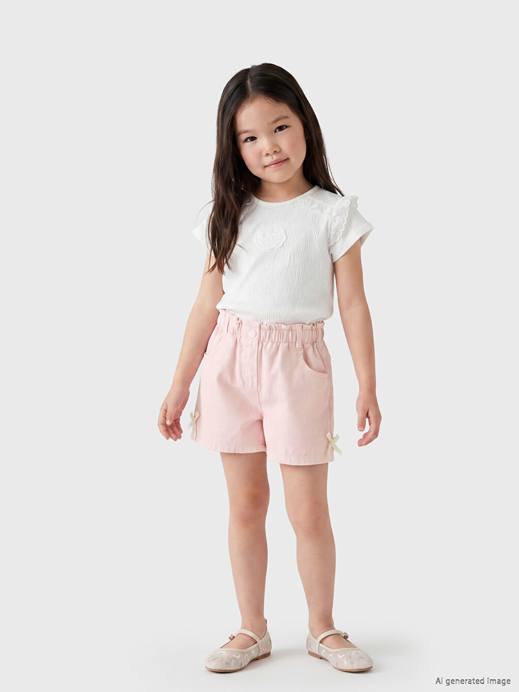 Girl Pink Shorts