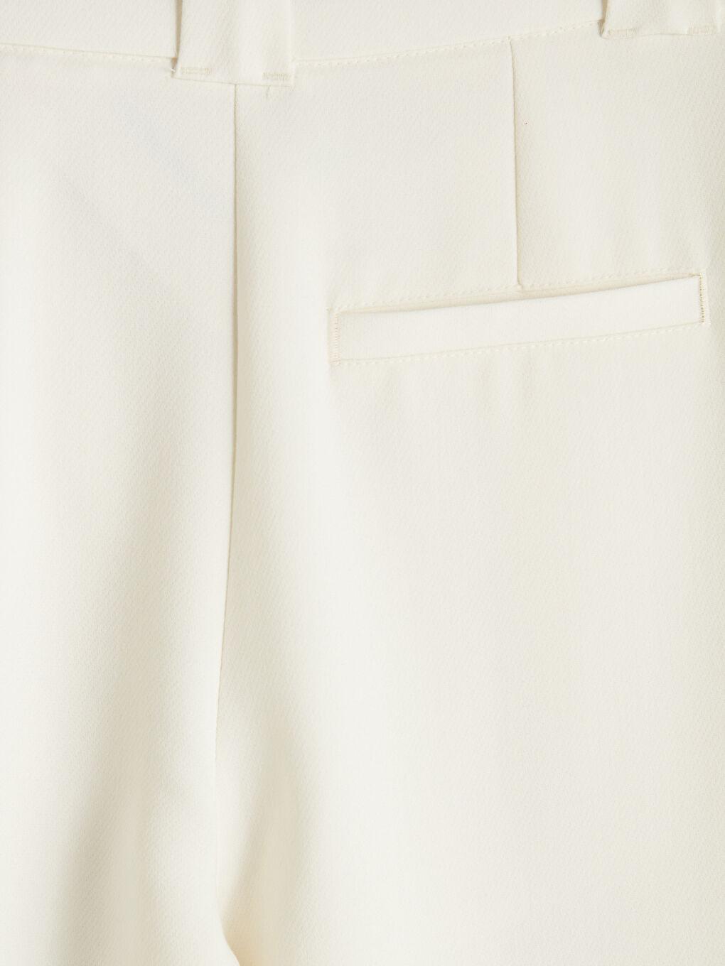 Ekru Regular Fit Kadın Kargo Pantolon-4