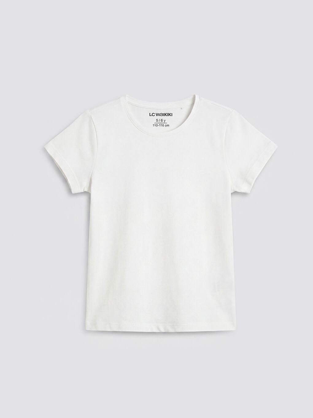 Ekru Çizgili Kız Çocuk Salopet ve Tişört-1