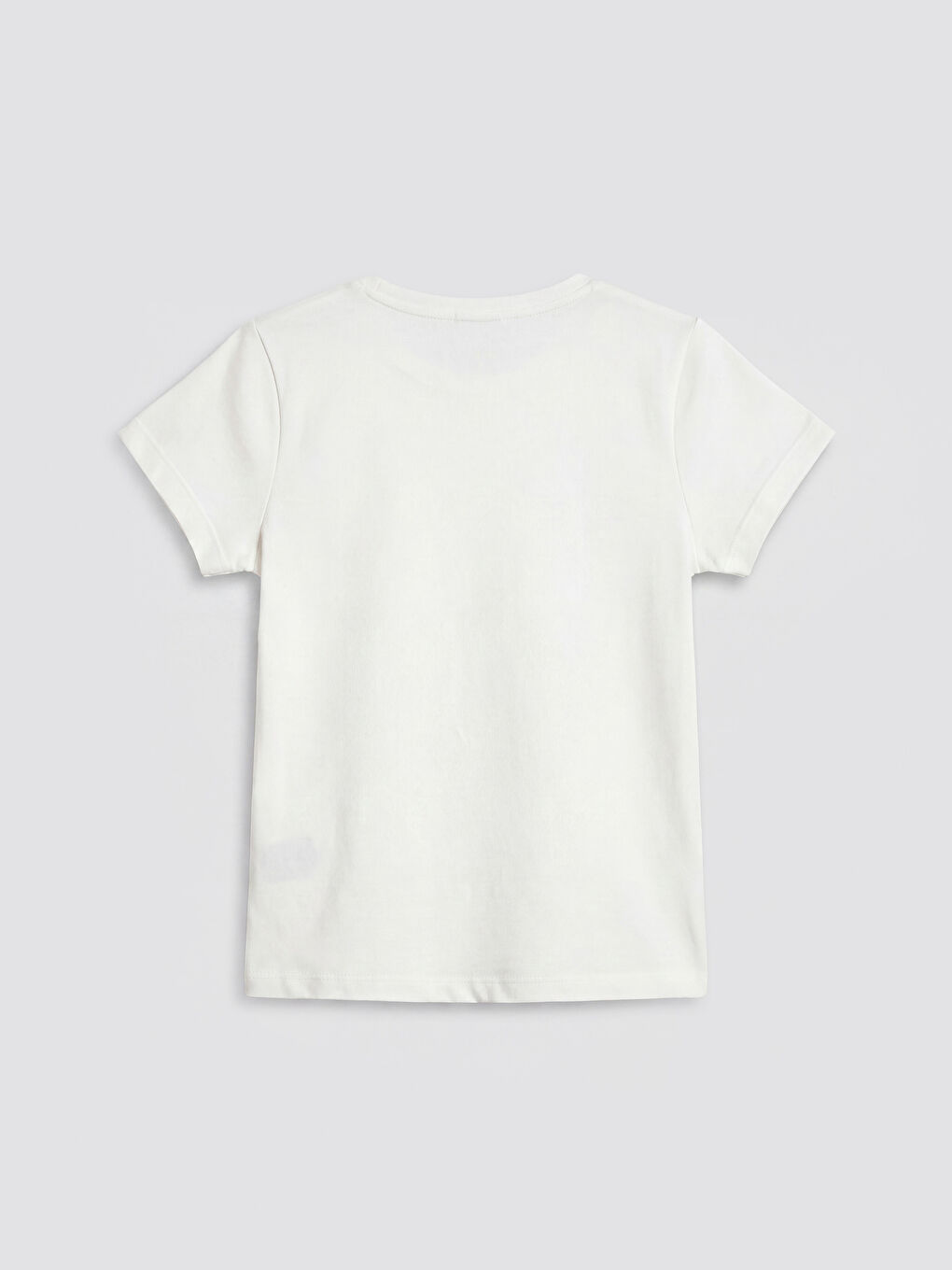 Ekru Çizgili Kız Çocuk Salopet ve Tişört-2