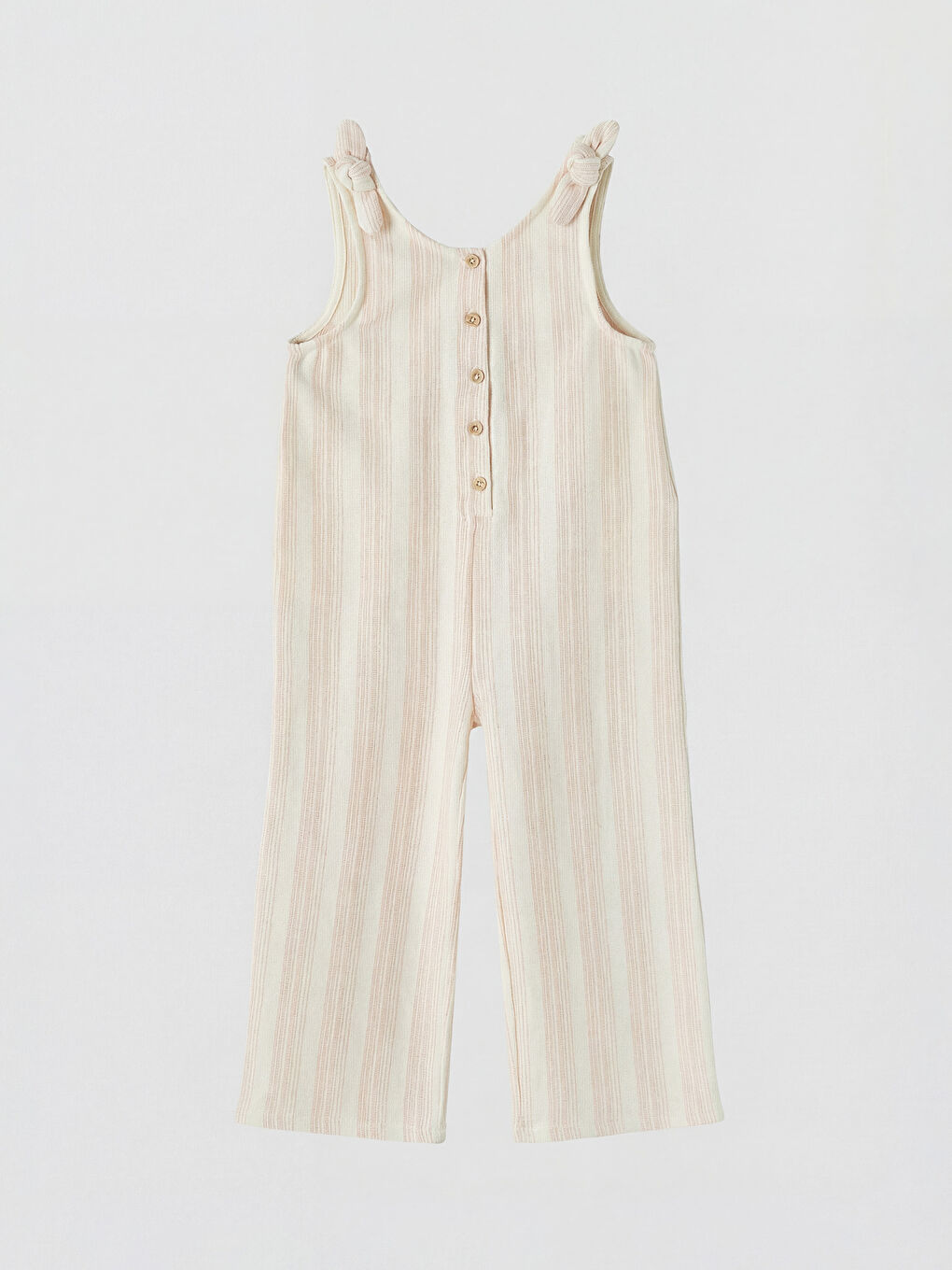 Sarı Çizgili Kız Çocuk Salopet ve Tişört-1