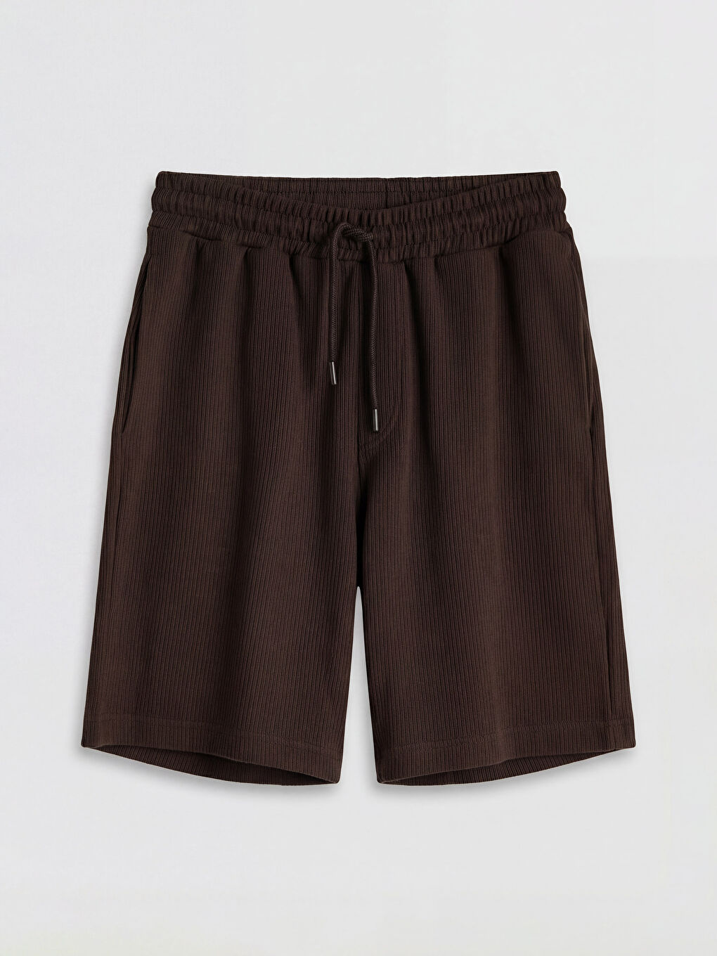 Kahverengi Regular Fit Erkek Şort