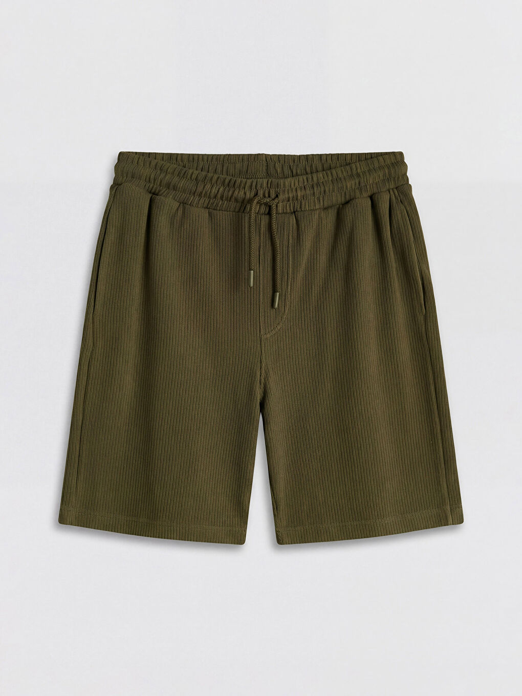 Haki Regular Fit Erkek Şort