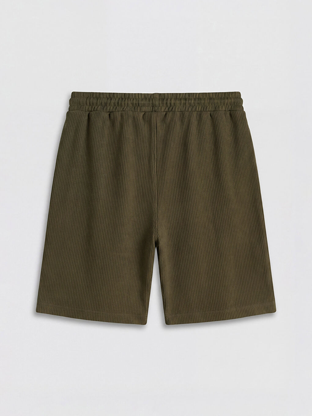 Haki Regular Fit Erkek Şort-1