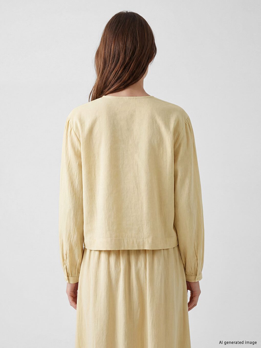Bluza Od Muslina Sa Mašnom-3