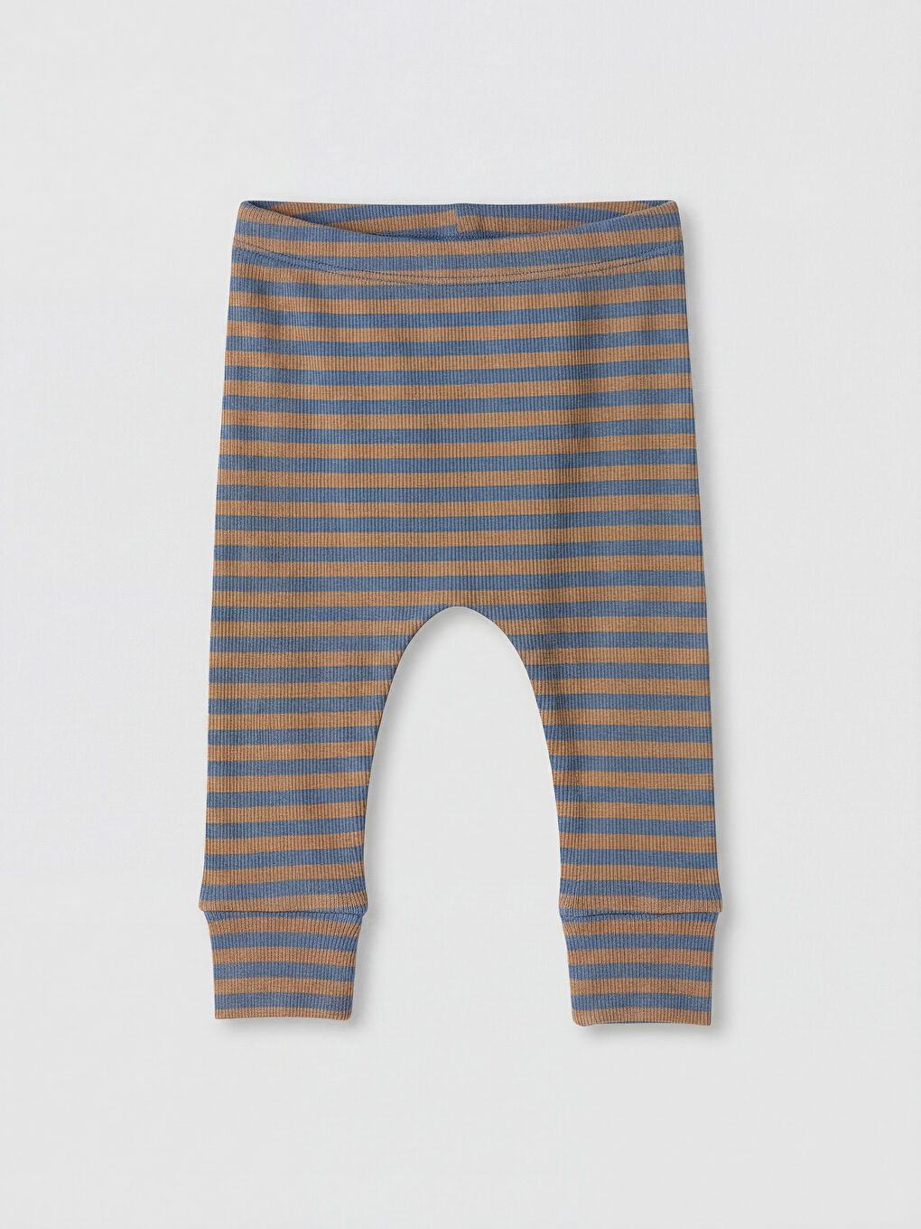 Mavi Baskılı Erkek Bebek Sweatshirt ve Tayt Takım-3