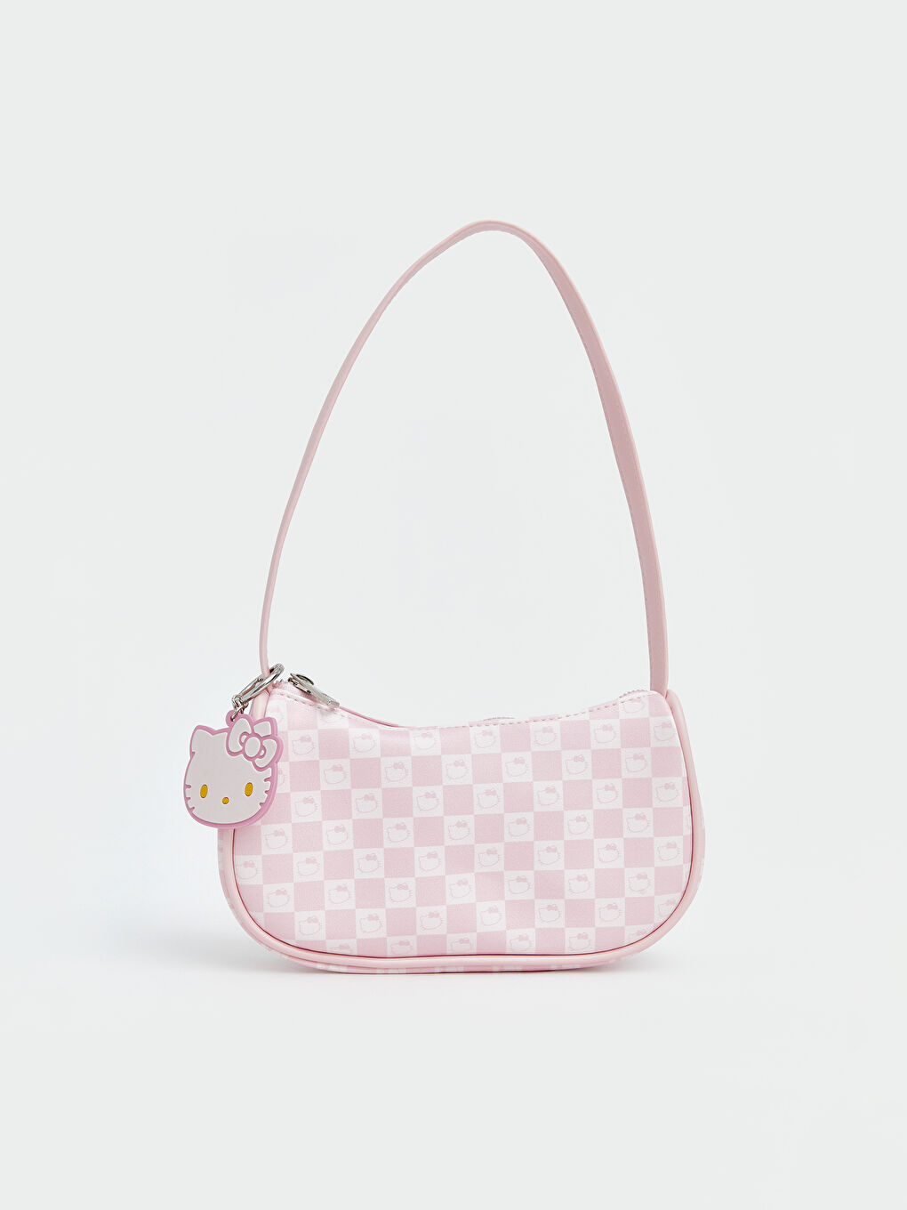Pembe Hello Kitty Baskılı Kız Çocuk Omuz Çantası