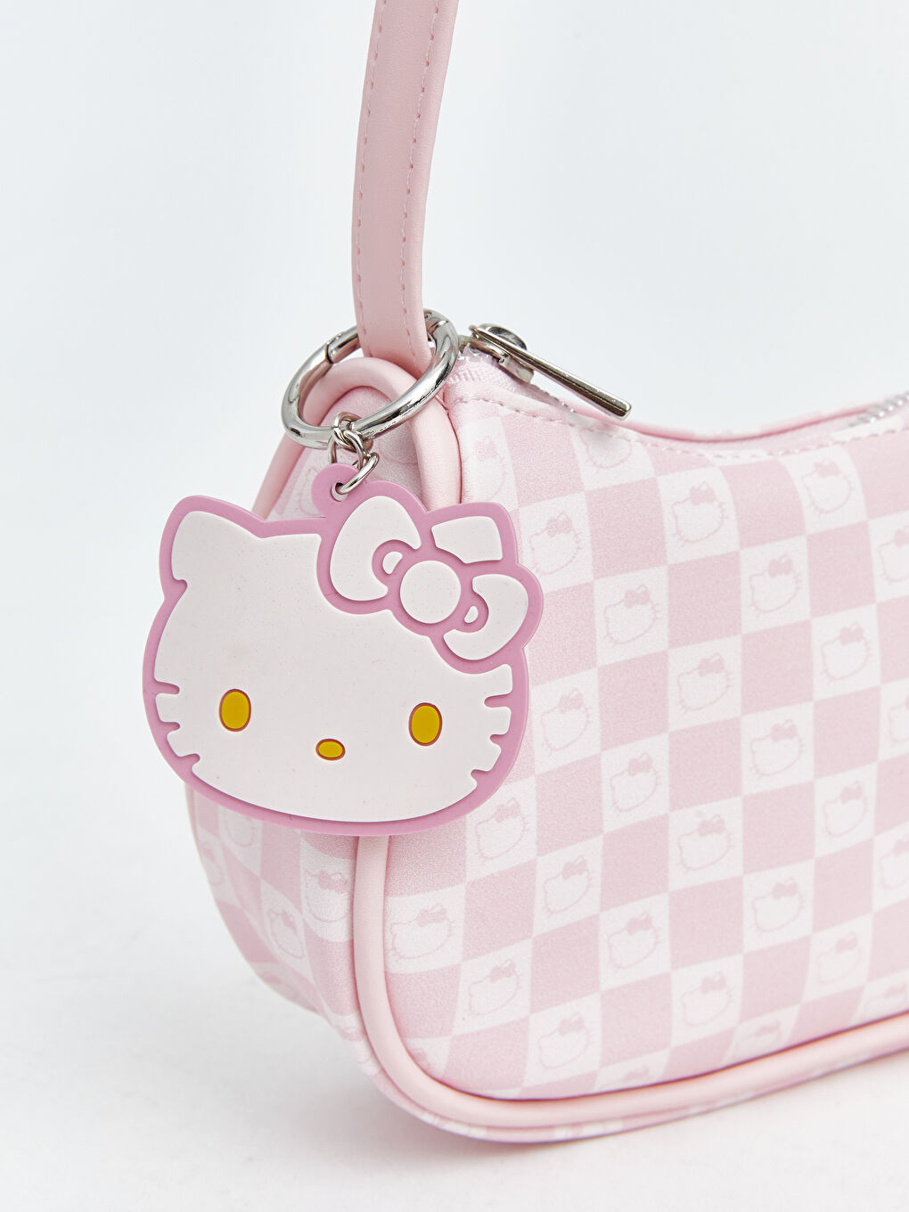 Pembe Hello Kitty Baskılı Kız Çocuk Omuz Çantası-2