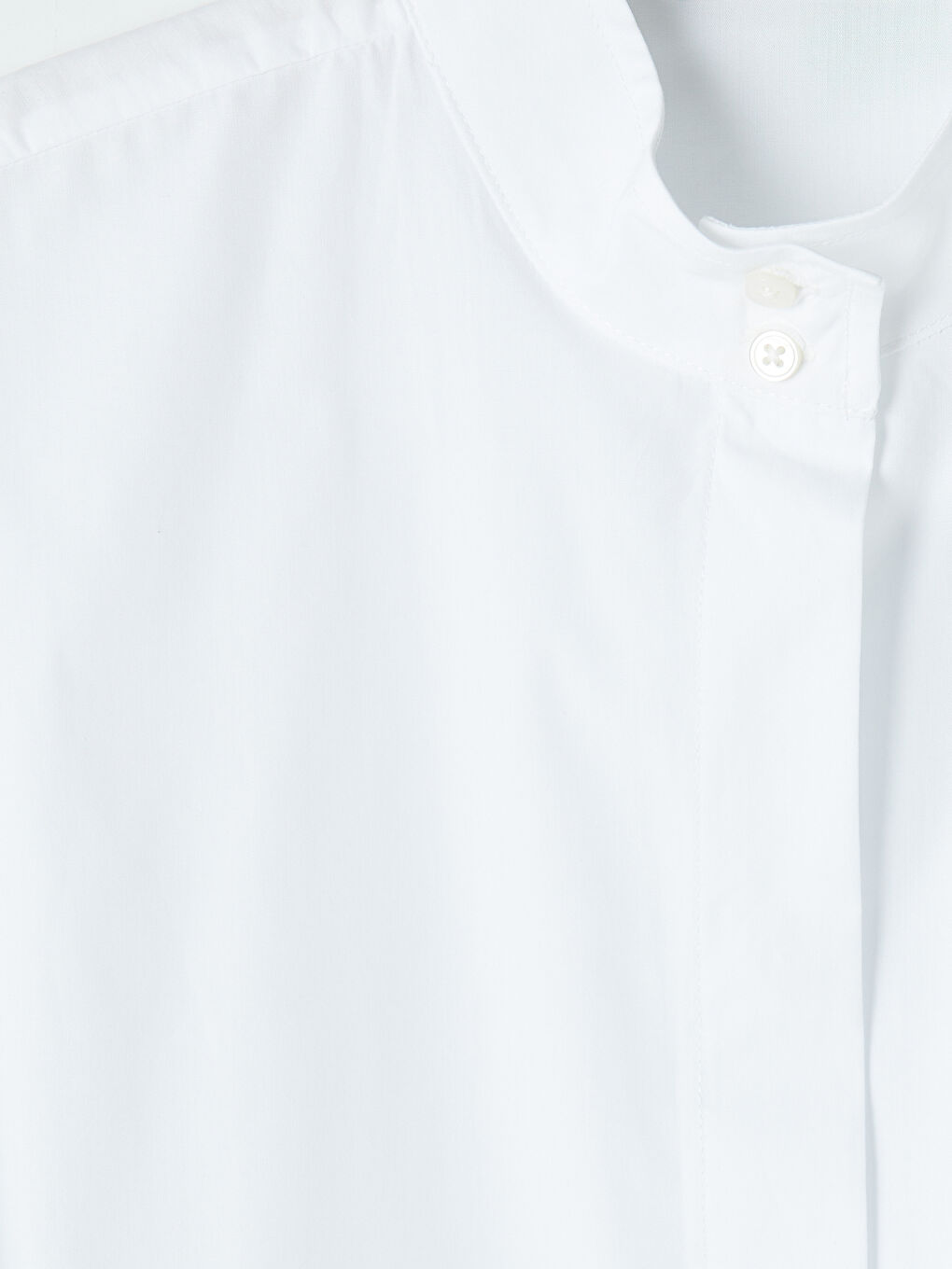 Ekru Beli Kemerli Kadın Gömlek Tunik-2