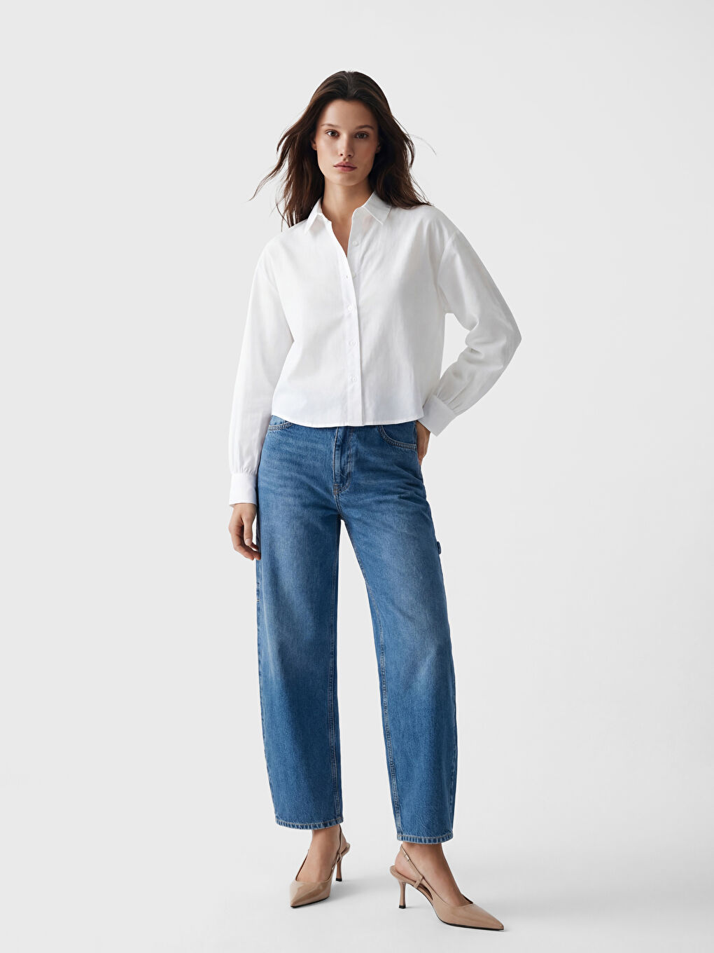 Poplin Women's Shirt-1