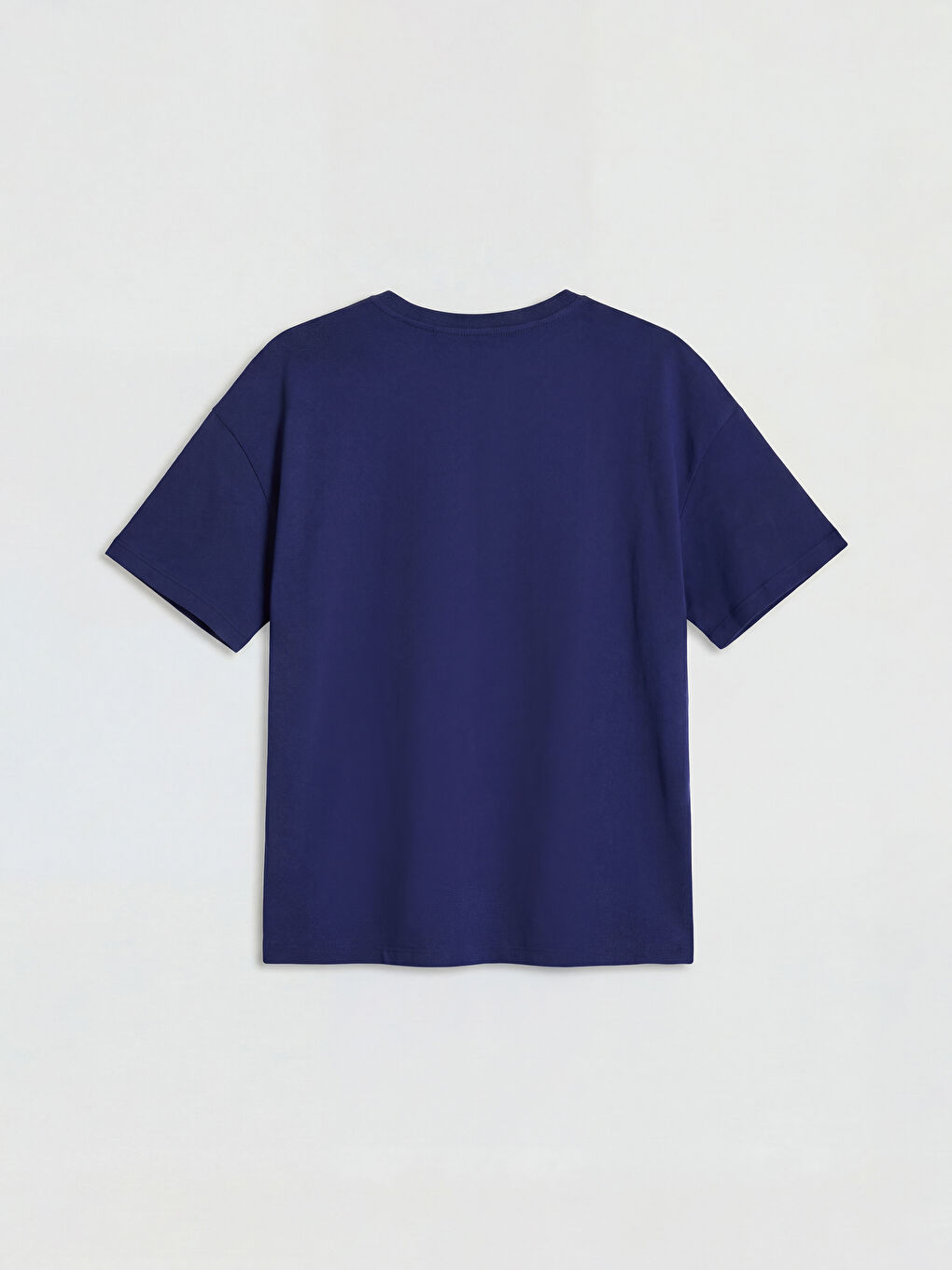 Mavi Bisiklet Yaka Baskılı Kadın Pijama Takımı-2