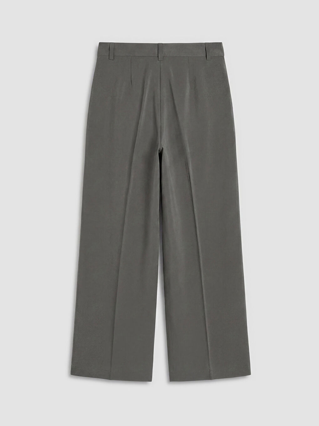 Gri Regular Fit Kadın Pantolon-1