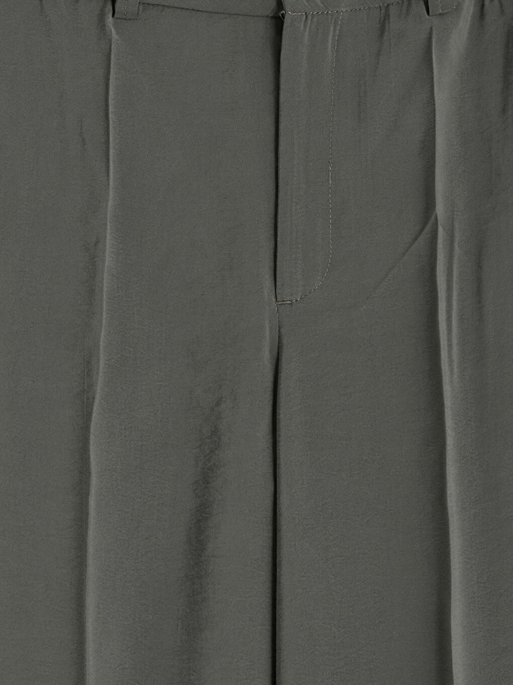 Gri Regular Fit Kadın Pantolon-2