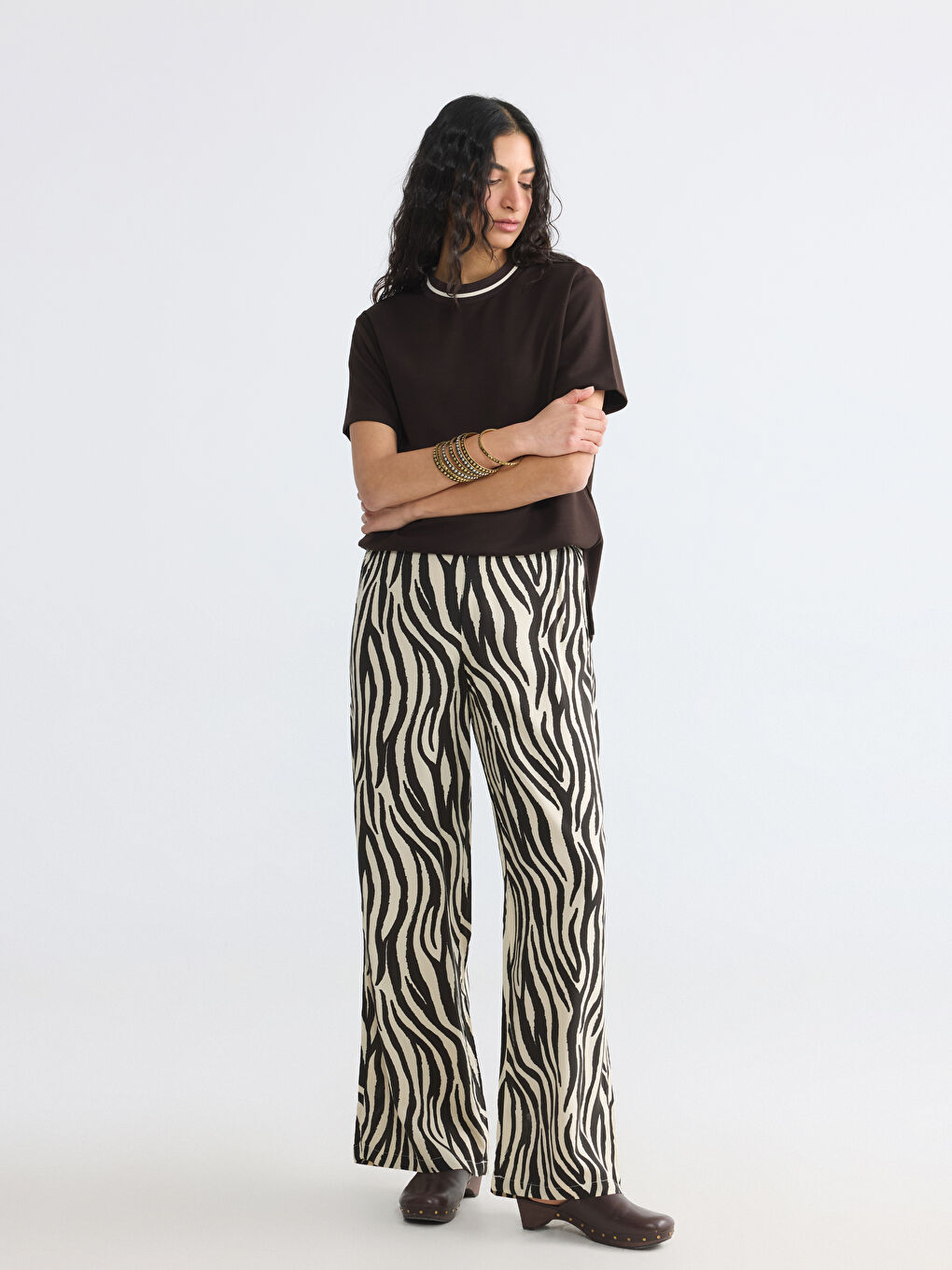 Crew Neck Women's T-Shirt-1